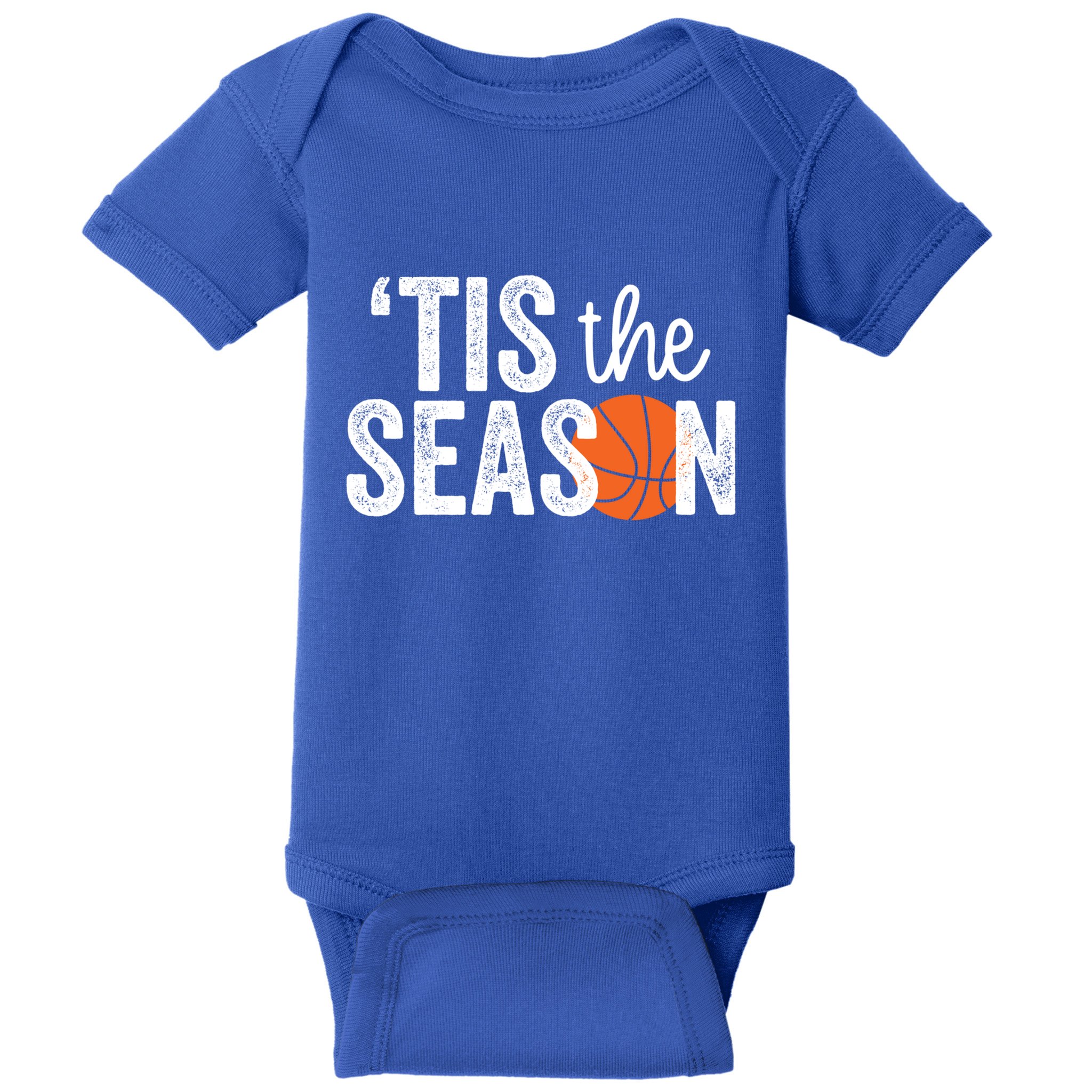 Tis The Season Basketball Player Gift Baby Bodysuit