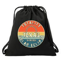 Totality Texas Solar Eclipse 2024 America Total Eclipse Drawstring Bag