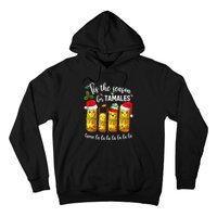 Tis The Santa Hat Season For Tamales Tama Lalalalalalalall Hoodie