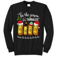 Tis The Santa Hat Season For Tamales Tama Lalalalalalalall Sweatshirt