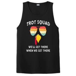 Turkey Trot Squad We'll Get There When We Get There PosiCharge Competitor Tank