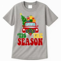 Tis The Season Jolly Christmas Truck Tall T-Shirt