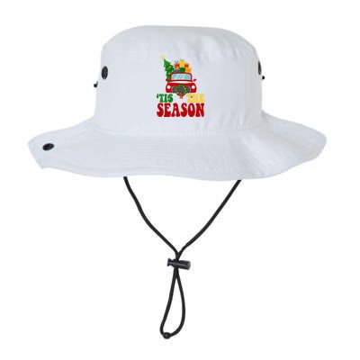 Tis The Season Jolly Christmas Truck Legacy Cool Fit Booney Bucket Hat