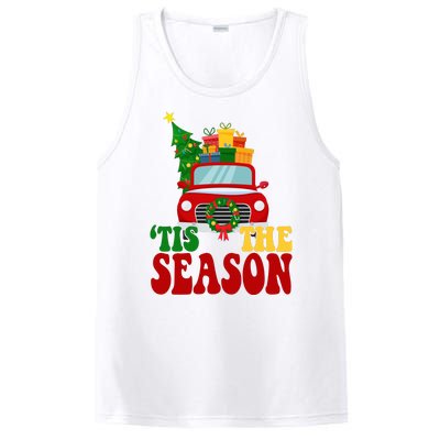 Tis The Season Jolly Christmas Truck PosiCharge Competitor Tank