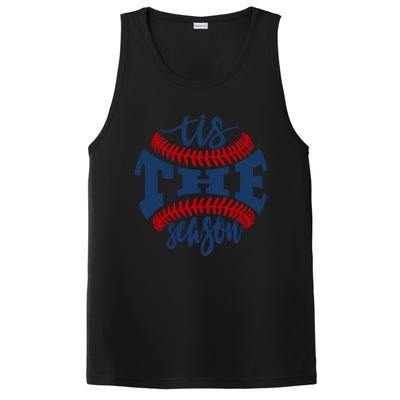 Tis The Season Baseball Softball Lovers Gift PosiCharge Competitor Tank