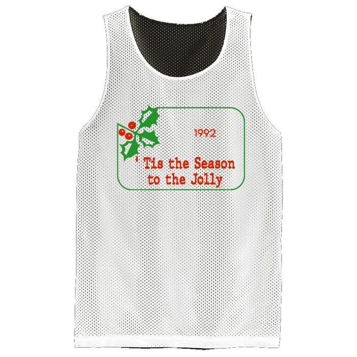 Tis The Season To The Jolly 1992 Mesh Reversible Basketball Jersey Tank