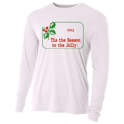 Tis The Season To The Jolly 1992 Cooling Performance Long Sleeve Crew