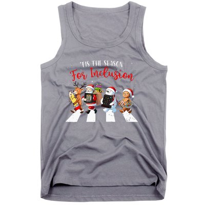 Tis The Season For Inclusion Xmas Ot Pt Slp Therapy Holiday Tank Top