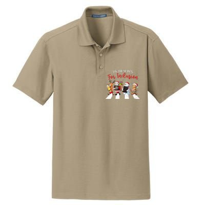 Tis The Season For Inclusion Xmas Ot Pt Slp Therapy Holiday Dry Zone Grid Polo