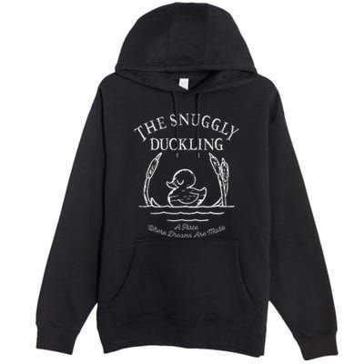 Tangled The Snuggly Duckling Where Dreams Are Made Premium Pullover Hoodie