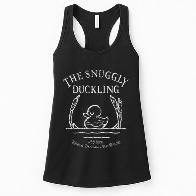 Tangled The Snuggly Duckling Where Dreams Are Made Womens Tank Top