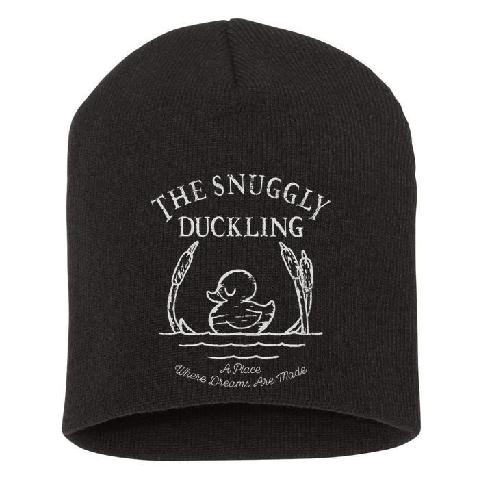 Tangled The Snuggly Duckling Where Dreams Are Made Short Acrylic Beanie