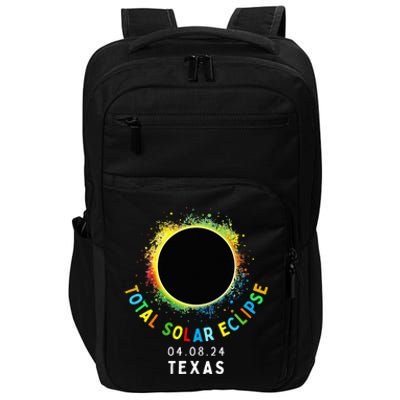 Texas Total Solar Eclipse Totality April 8 2024 Impact Tech Backpack