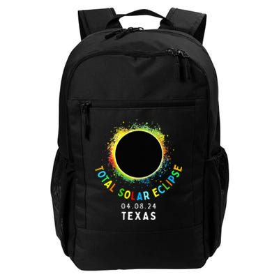 Texas Total Solar Eclipse Totality April 8 2024 Daily Commute Backpack