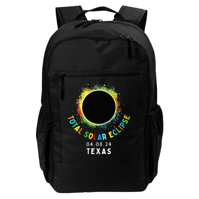 Texas Total Solar Eclipse Totality April 8 2024 Daily Commute Backpack