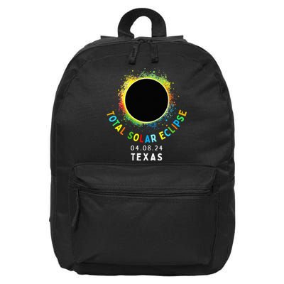 Texas Total Solar Eclipse Totality April 8 2024 16 in Basic Backpack