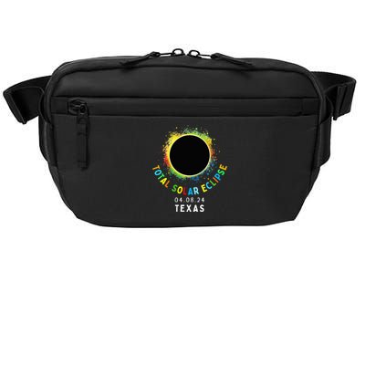 Texas Total Solar Eclipse Totality April 8 2024 Crossbody Pack