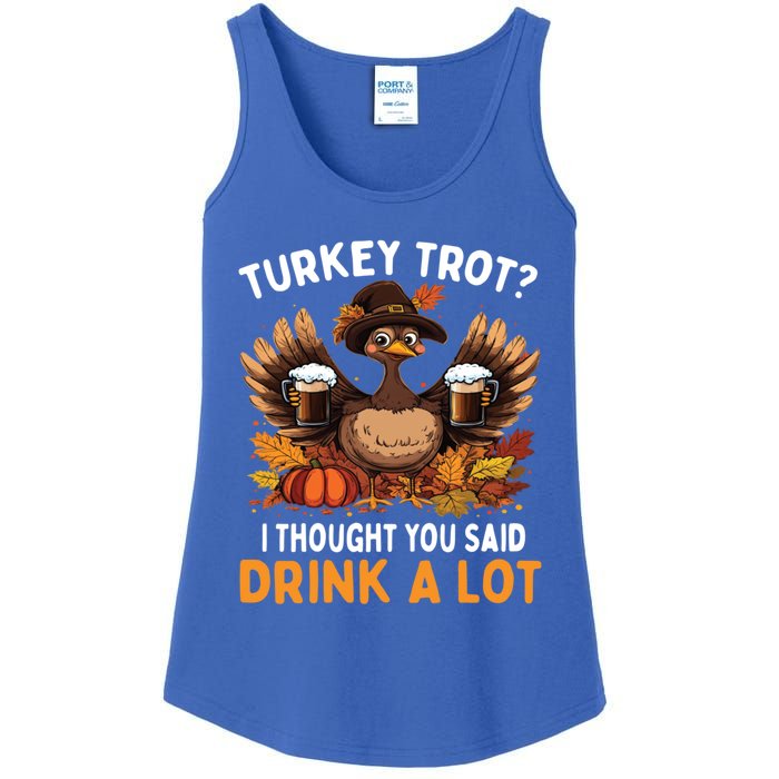 Turkey Trot Squad Running Ing Matching Thanksgiving Gift Ladies Essential Tank