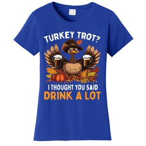 Turkey Trot Squad Running Ing Matching Thanksgiving Gift Women's T-Shirt