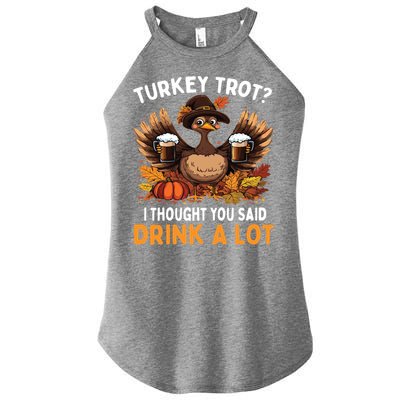 Turkey Trot Squad Running Ing Matching Thanksgiving Gift Women's Perfect Tri Rocker Tank