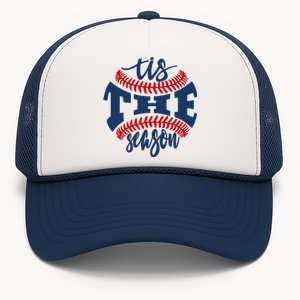 Tis The Season Baseball Softball Lovers Great Gift Trucker Hat