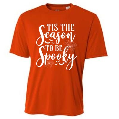 Tis The Season To Be Spooky Halloween Meaningful Gift Cooling Performance Crew T-Shirt