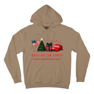 Tis The Season Trump Maga 2024 Make Christmas Great Again Hoodie