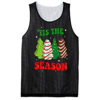 Tis' The Season Christmas Tree Cakes Debbie Groovy Mesh Reversible Basketball Jersey Tank