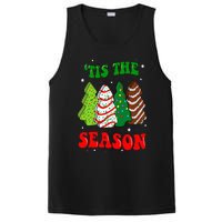 Tis' The Season Christmas Tree Cakes Debbie Groovy PosiCharge Competitor Tank