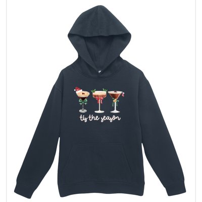 Tis The Season Espresso Martini Cocktail Glasses Christmas Sweat Urban Pullover Hoodie