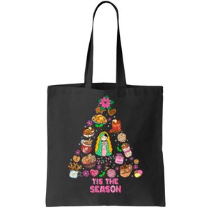 Tis The Season Mexican Christmas Feliz Navidad Xmas Mexican Tote Bag