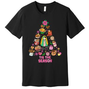 Tis The Season Mexican Christmas Feliz Navidad Xmas Mexican Premium T-Shirt