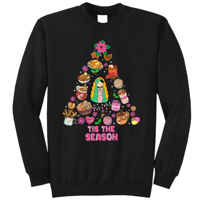 Tis The Season Mexican Christmas Feliz Navidad Xmas Mexican Tall Sweatshirt