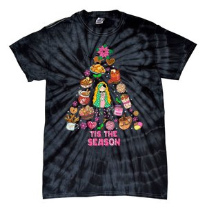 Tis The Season Mexican Christmas Feliz Navidad Xmas Mexican Tie-Dye T-Shirt