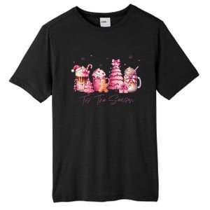 Tis The Season Festive Holiday Beverages Tall Fusion ChromaSoft Performance T-Shirt