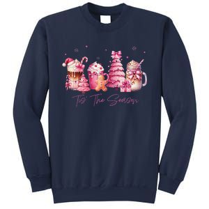 Tis The Season Festive Holiday Beverages Sweatshirt