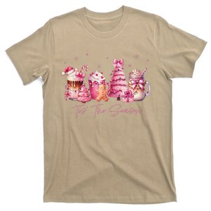 Tis The Season Festive Holiday Beverages T-Shirt