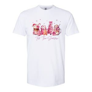 Tis The Season Festive Holiday Beverages Softstyle CVC T-Shirt