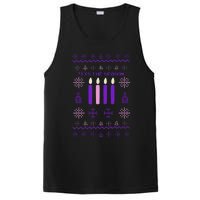 Tis The Season Ugly Sweater Christmas Xmas Advent Catholic PosiCharge Competitor Tank