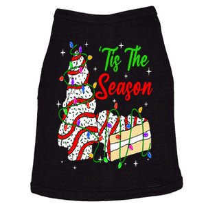 Tis' The Season Christmas Funny Tree Cakes Debbie Xmas Doggie Tank