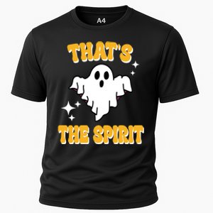 Thats The Spirit Funny Halloween Ghost Cooling Performance Crew T-Shirt