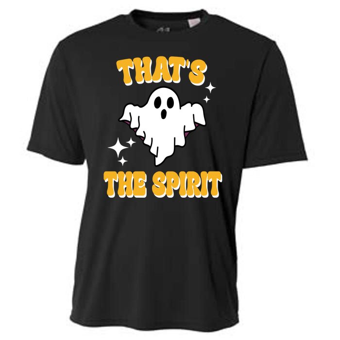 Thats The Spirit Funny Halloween Ghost Cooling Performance Crew T-Shirt