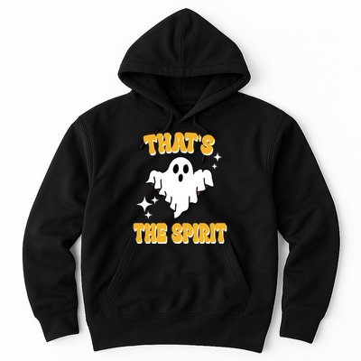 Thats The Spirit Funny Halloween Ghost Hoodie