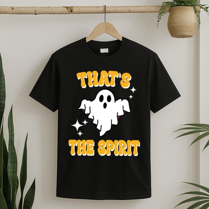 Thats The Spirit Funny Halloween Ghost T-Shirt
