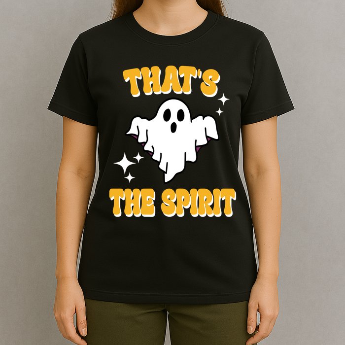 Thats The Spirit Funny Halloween Ghost T-Shirt