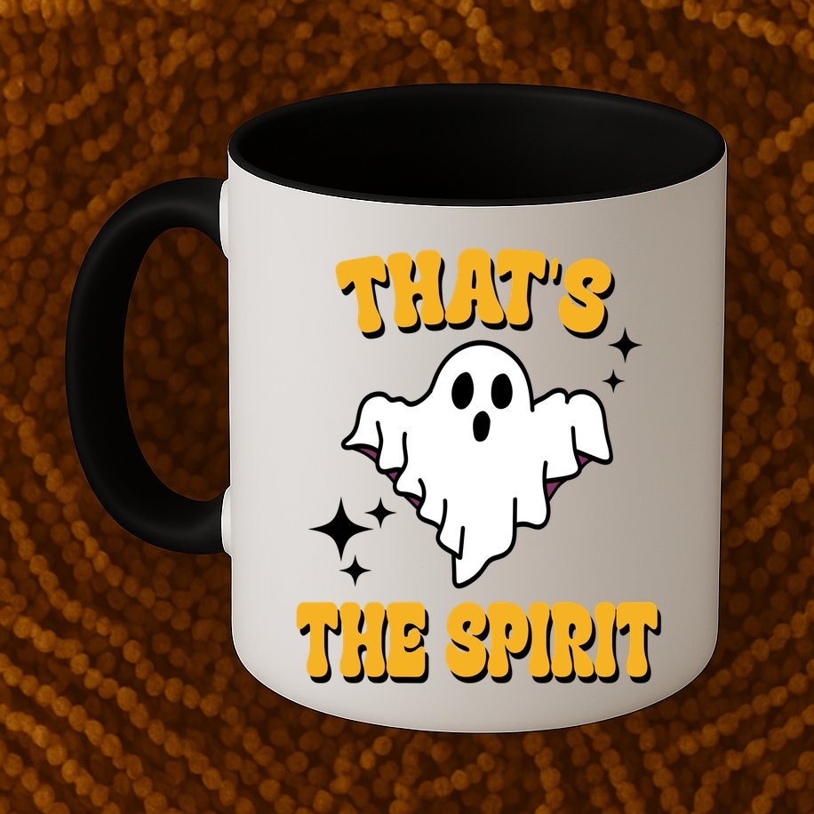 Thats The Spirit Funny Halloween Ghost Mug