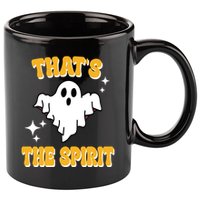 Thats The Spirit Funny Halloween Ghost 11oz C Handle Ceramic Mug