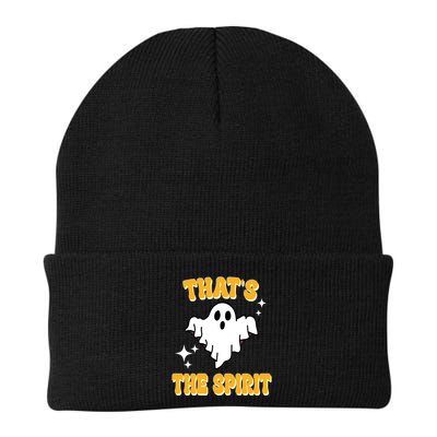 Thats The Spirit Funny Halloween Ghost Beanie