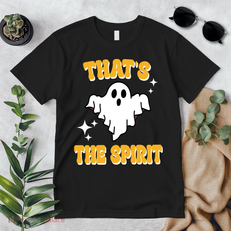 Thats The Spirit Funny Halloween Ghost Premium T-Shirt