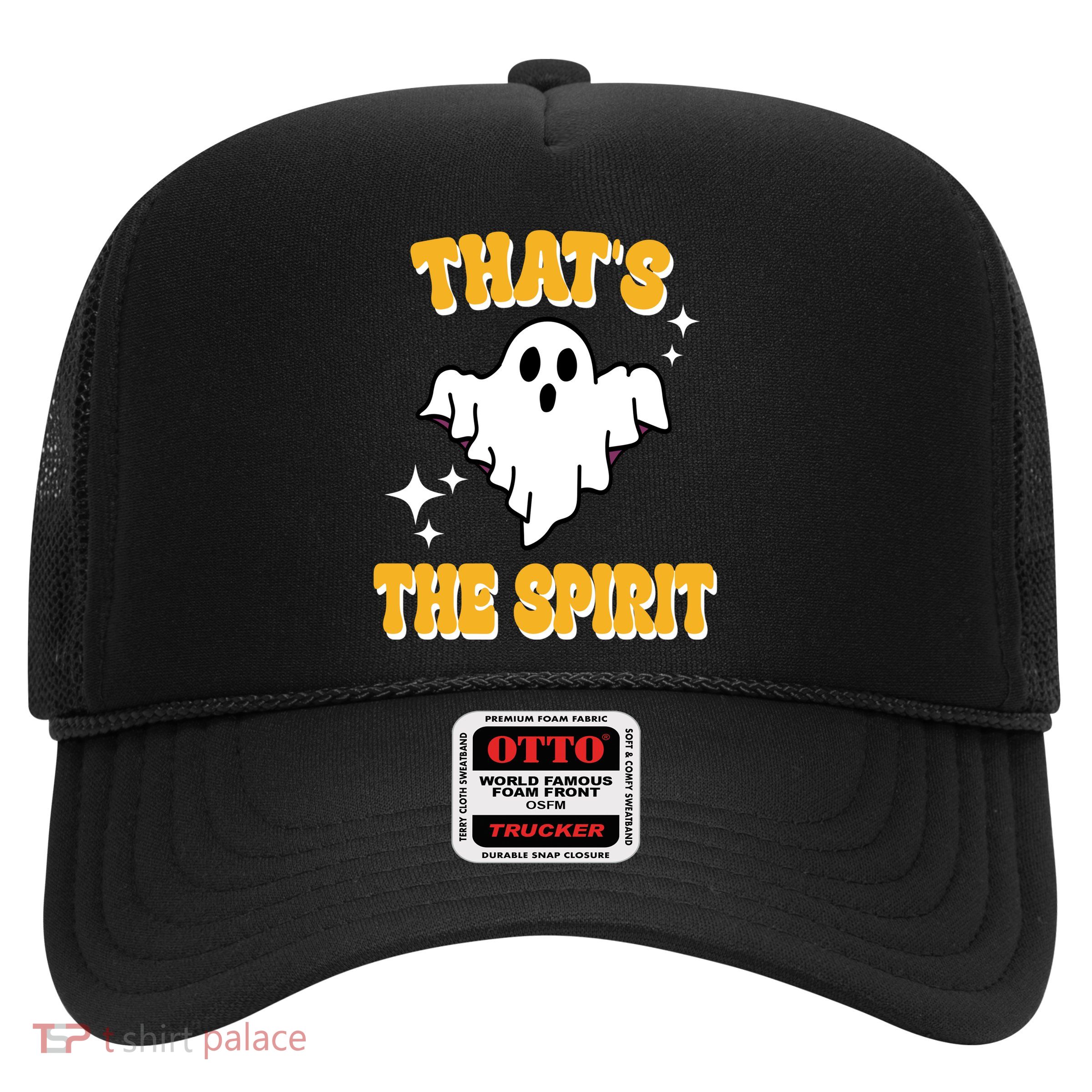 Thats The Spirit Funny Halloween Ghost Trucker Hat